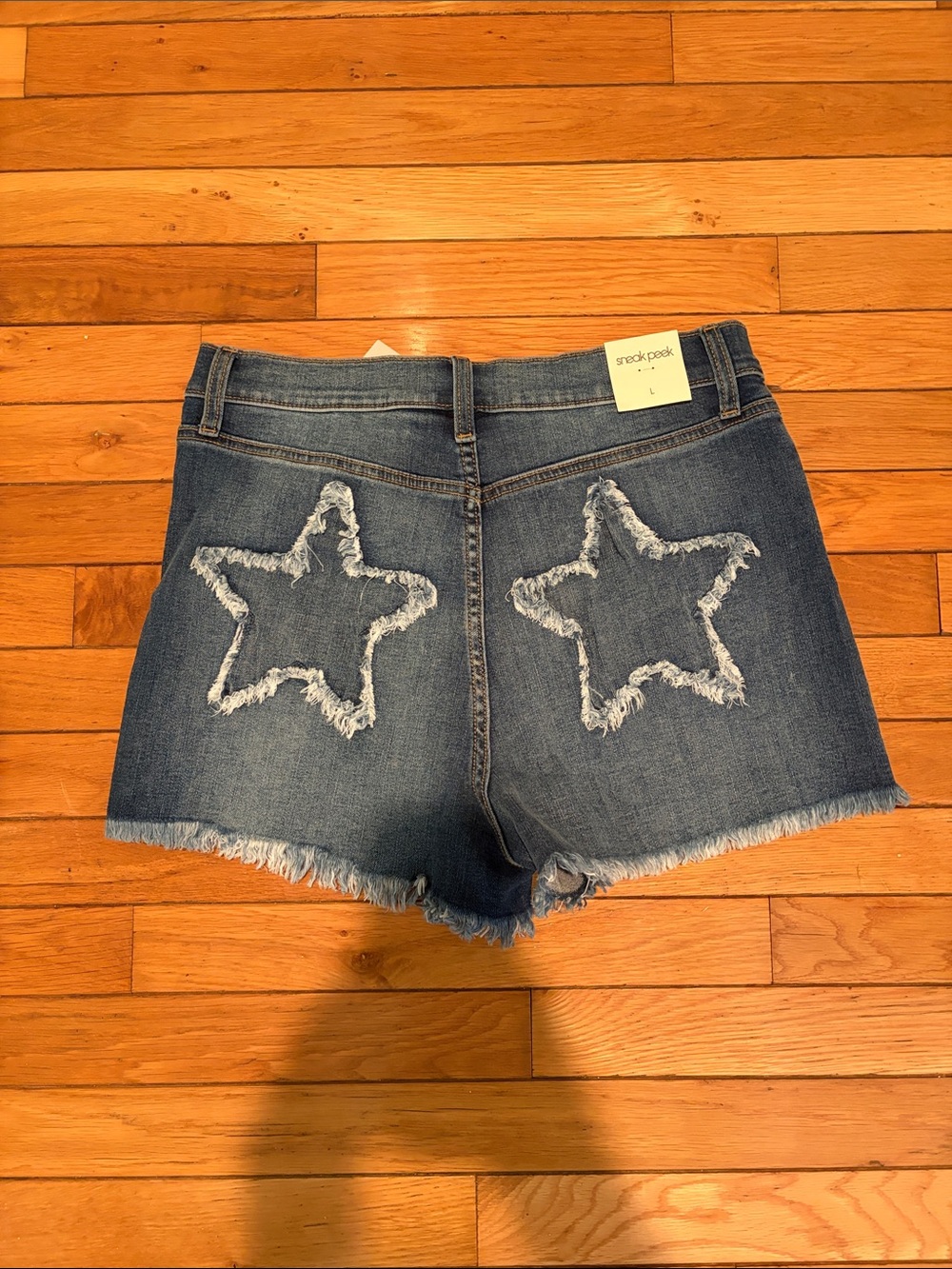 NWT Distressed Denim Cutoff Shorts